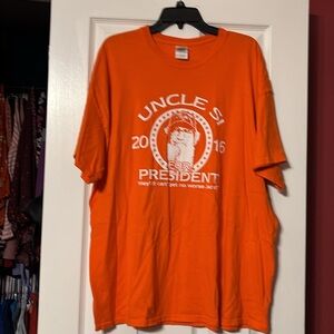 Uncle Si for president gildan Orange Ultra Cotton T-Shirt size xxl
